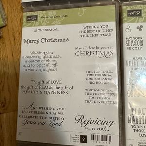 Versatile Christmas Stampin Up Set